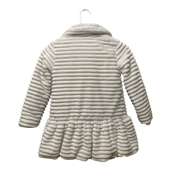 Girls Juicy Couture Textural Button Front Coat Sz 7 - Picture 2 of 4